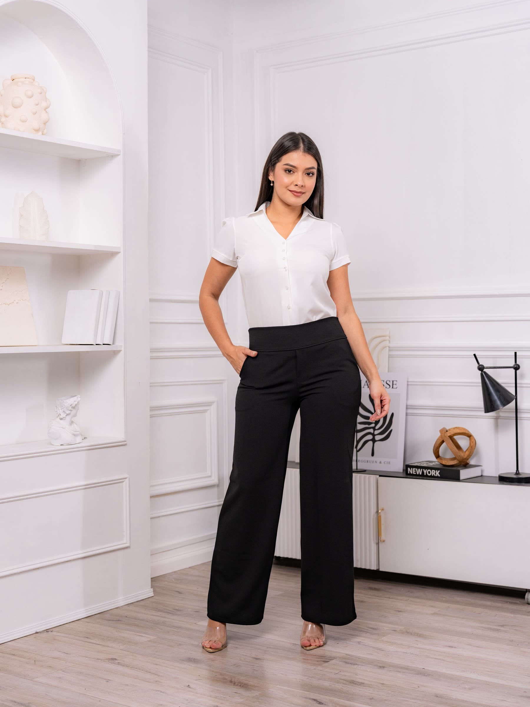 Pantalón Pretina Alta - Gallery 1